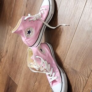 Converse Pink High Tops